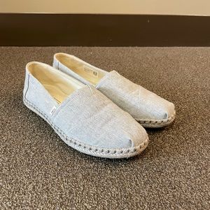 TOMS alpargata rope espadrille - grey